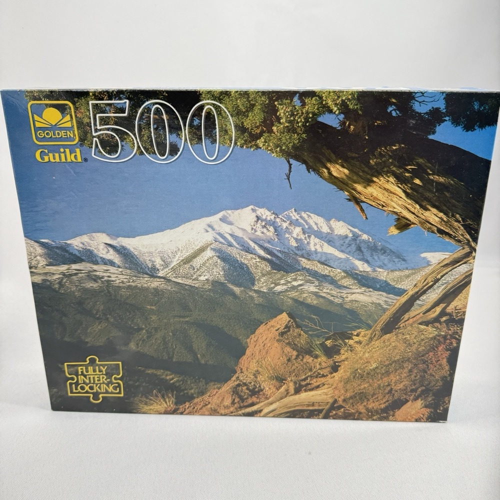 Golden Guild‎ Boundary Peak 500 Piece Puzzle Sealed USA